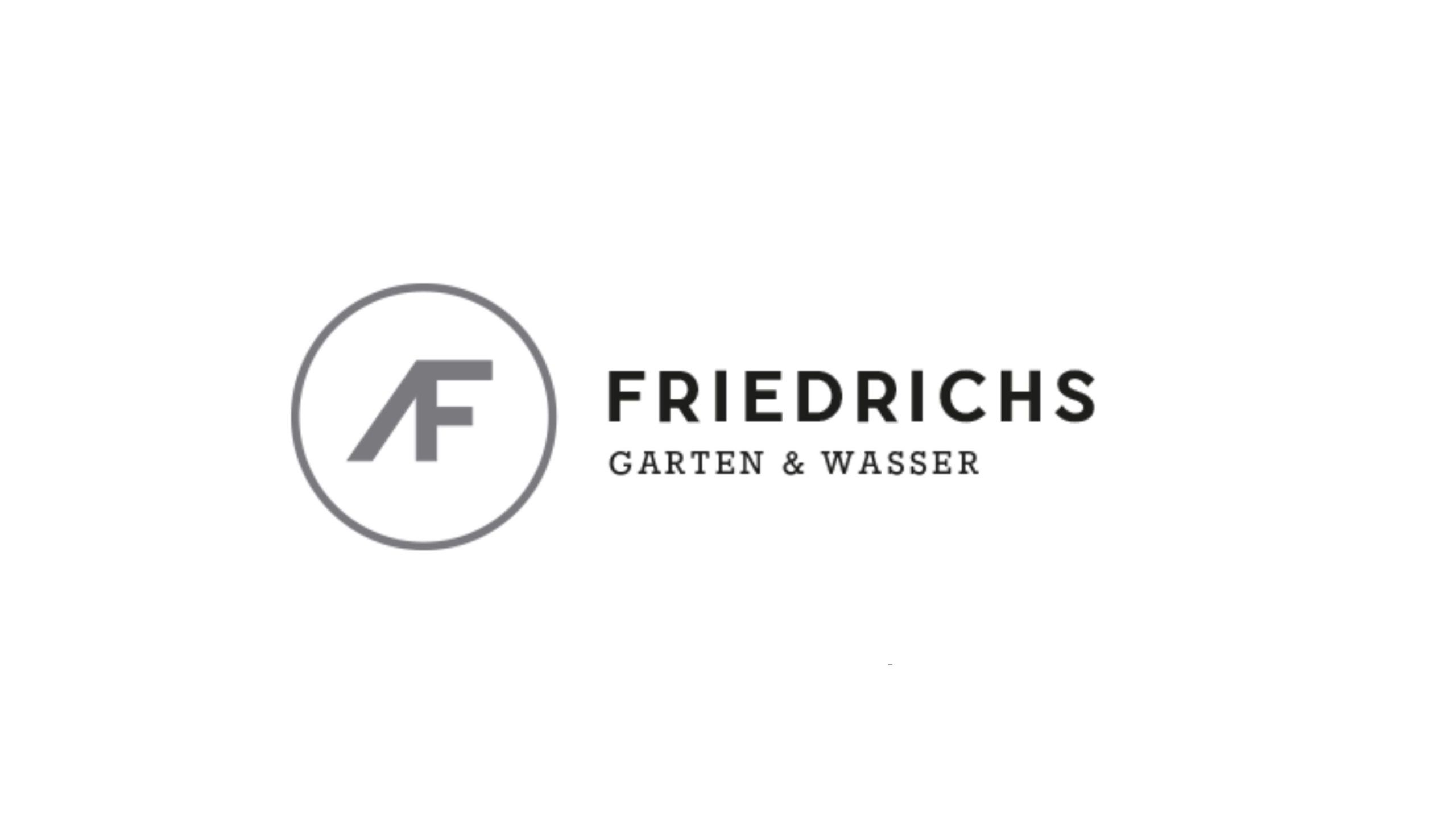 Logo FRIEDRICHS Garten & Wasser