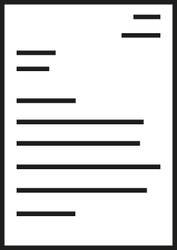 Schwarz-Weiß-Druckprodukt